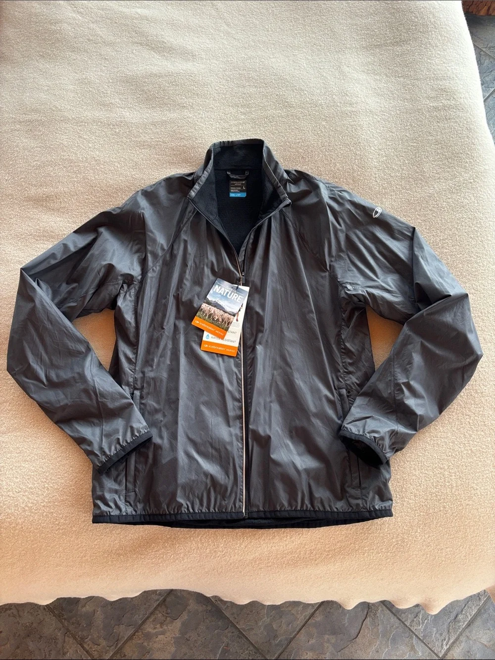 NWT Icebreaker Rush Merino Windbreaker